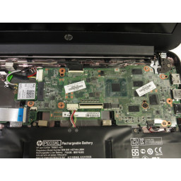 Замена материнской платы HP Chromebook 11 G4